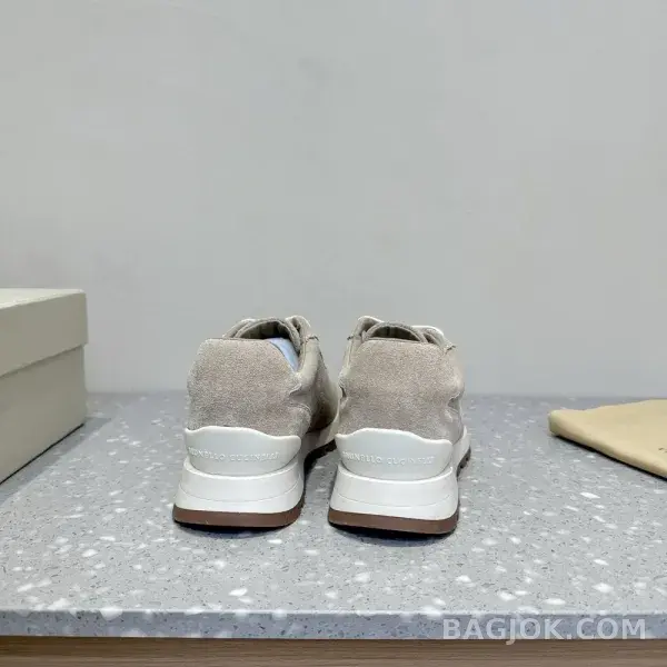 보스넬로쿠치넬리 보스넬로 쿠치넬리 콘트라스트 패널 러너 스니커즈 상세 이미지