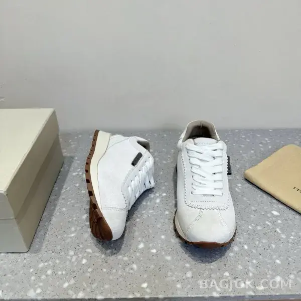 보스넬로쿠치넬리 보스넬로 쿠치넬리 콘트라스트 패널 러너 스니커즈 상세 이미지