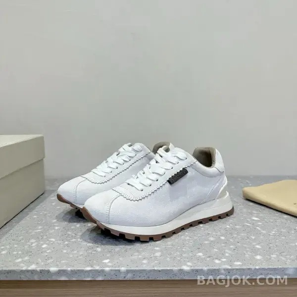 보스넬로쿠치넬리 보스넬로 쿠치넬리 콘트라스트 패널 러너 스니커즈 상세 이미지