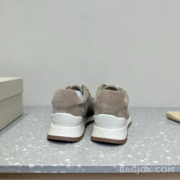 보스넬로쿠치넬리 보스넬로 쿠치넬리 콘트라스트 패널 러너 스니커즈 상세 이미지