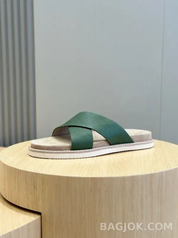 보스넬로쿠치넬리 보스넬로 쿠치넬리 크로스 스트랩 슬리퍼 상세 이미지