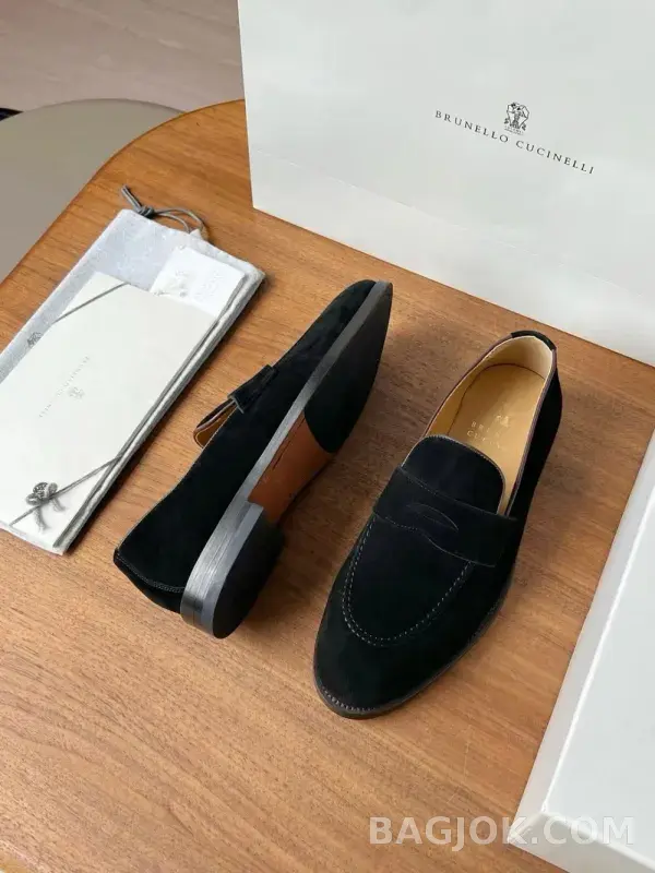 보스넬로쿠치넬리 보스넬로 쿠치넬리 클래식 페니 로퍼 상세 이미지