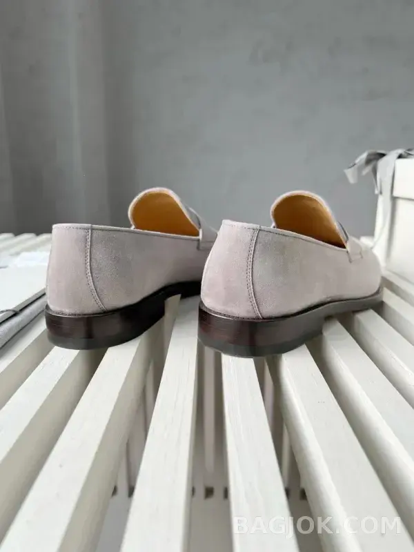 보스넬로쿠치넬리 보스넬로 쿠치넬리 클래식 스웨이드 페니 로퍼 상세 이미지