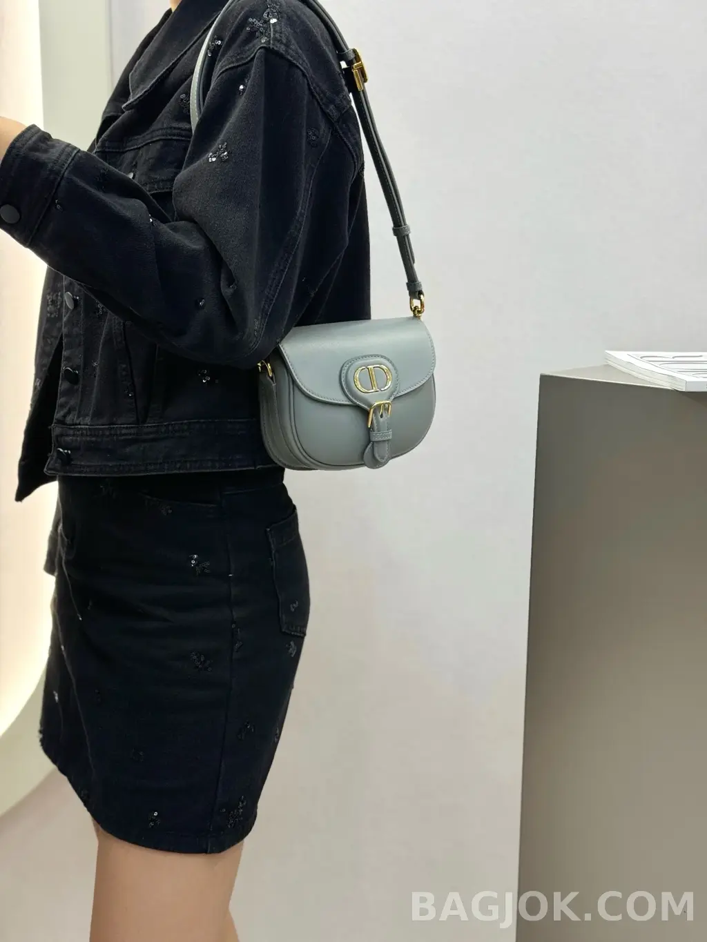 디올 디올 바비백 레더 스몰 상세 이미지