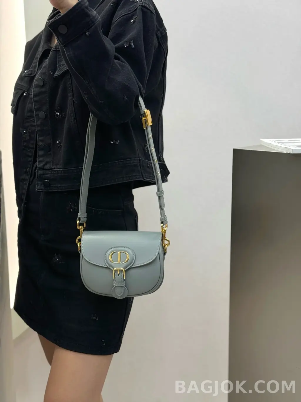 디올 디올 바비백 레더 스몰 상세 이미지