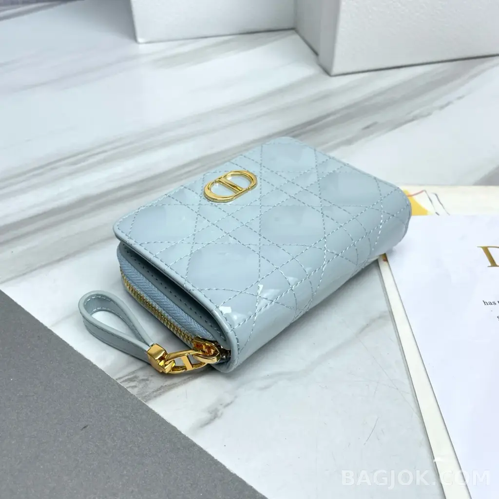 디올 디올 카로 컴팩트 페이던트 지퍼 지갑 상세 이미지