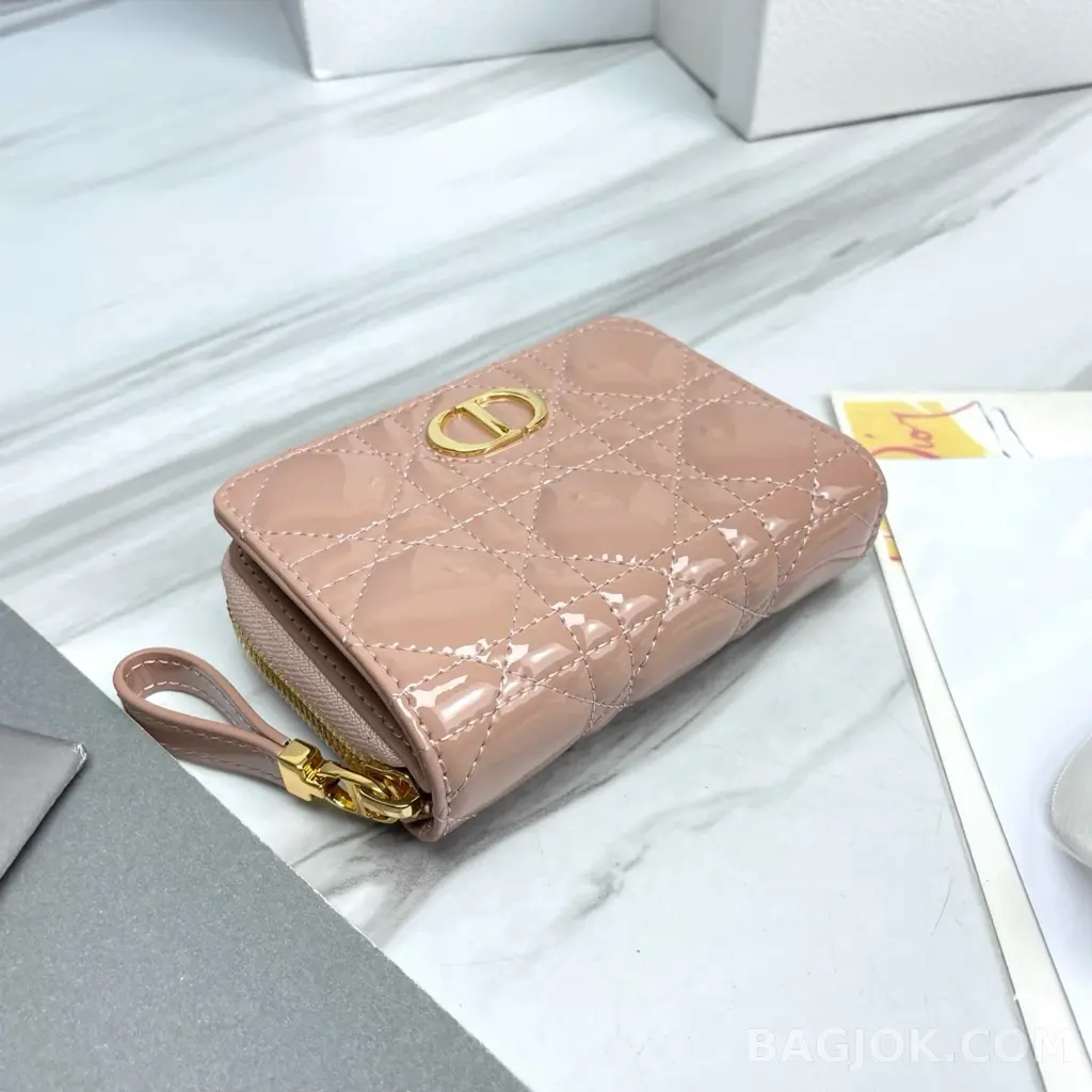 디올 디올 카로 컴팩트 페이던트 지퍼 지갑 상세 이미지