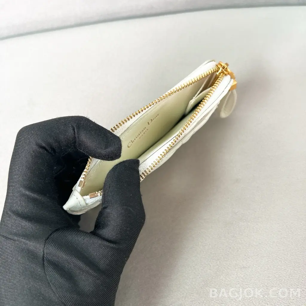 디올 디올 카로 코스모스 지퍼 카드 지갑 상세 이미지