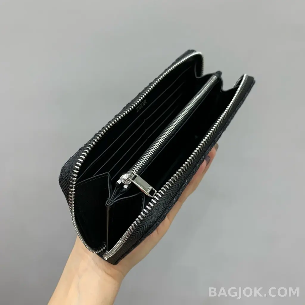 디올 디올 오블리크 지퍼 장지갑 상세 이미지