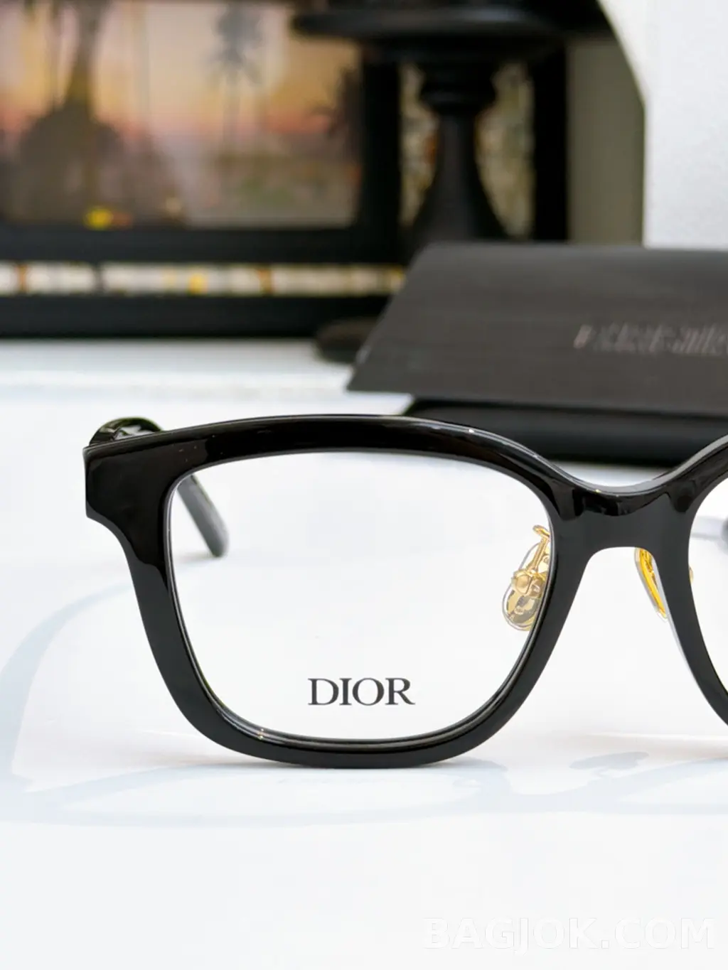 디올 DIOR CD Signature Square Cat-Eye 안경 상세 이미지