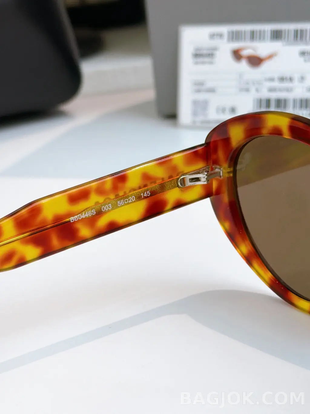 발렌시아가 BALENCIAGA Oval Cat-Eye Sunglasses 상세 이미지