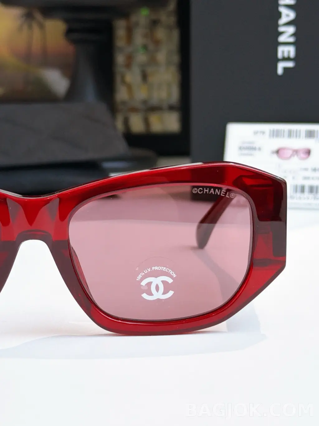 샤넬 CHANEL CH5554 Rectangular Sunglasses 상세 이미지