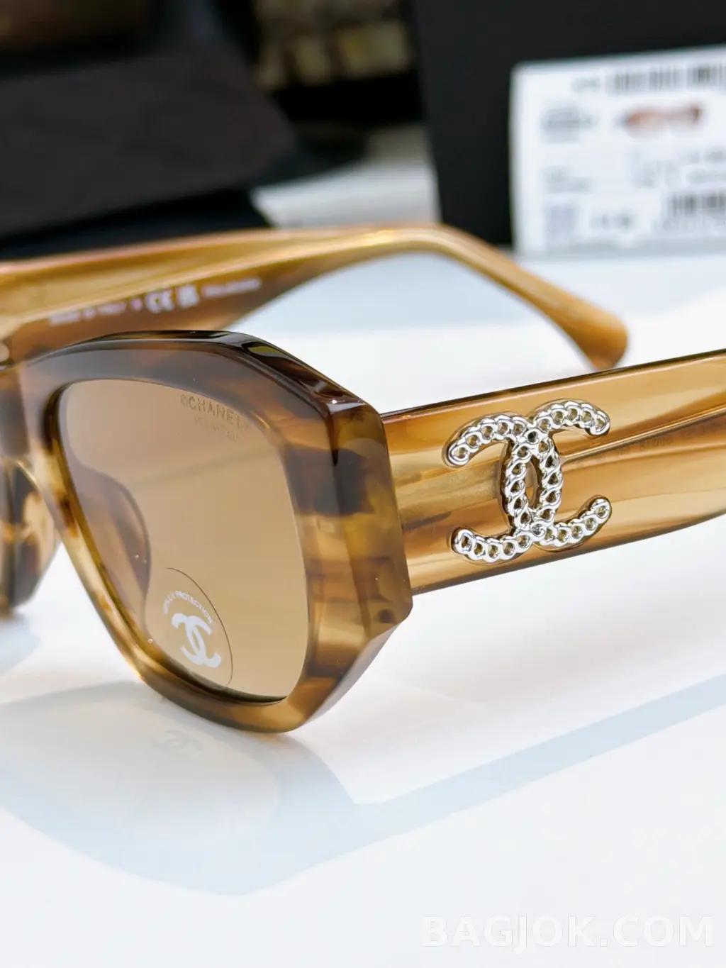 샤넬 CHANEL CH5554 Rectangular Sunglasses 상세 이미지