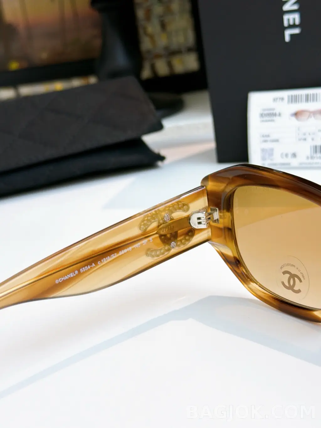 샤넬 CHANEL CH5554 Rectangular Sunglasses 상세 이미지
