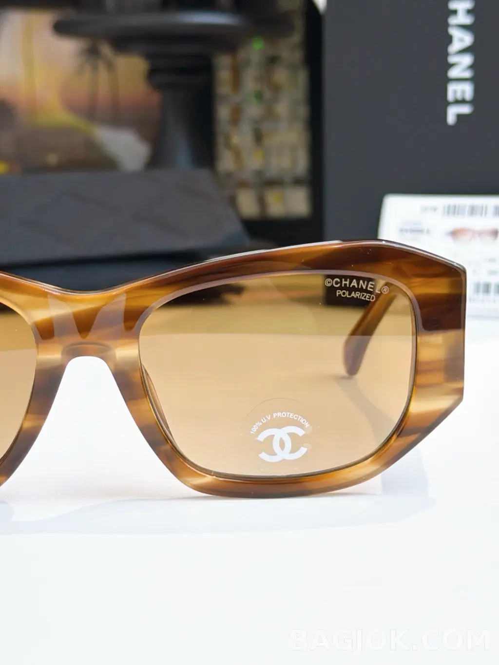 샤넬 CHANEL CH5554 Rectangular Sunglasses 상세 이미지