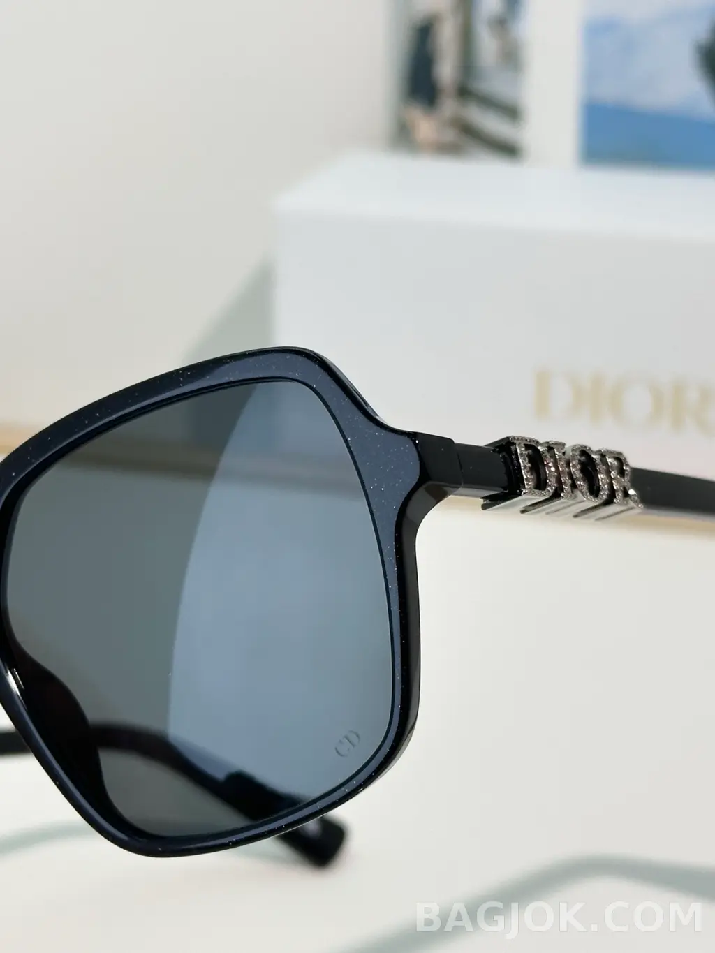 디올 DIOR Square Sunglasses(스와로브스키 디테일) 상세 이미지