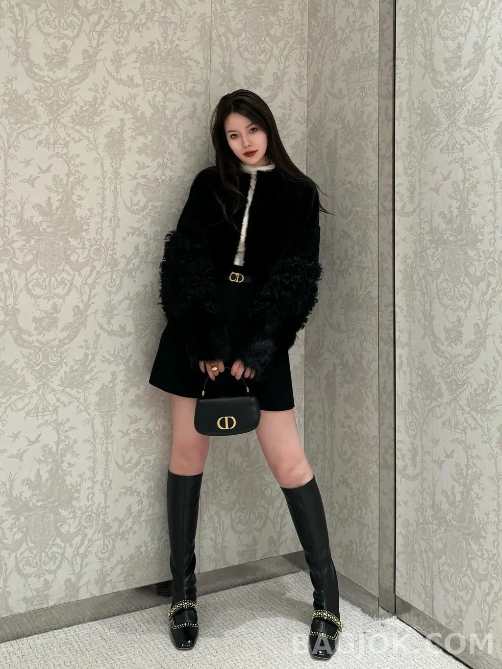 디올 디올 30 몽테인 에비뉴 스몰 탑 핸들백 상세 이미지