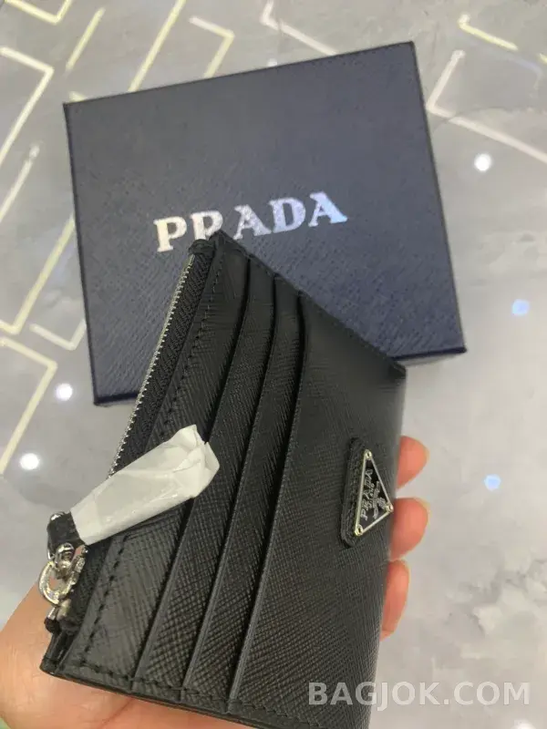프라다 PRADA 사피아노 카드지갑 상세 이미지