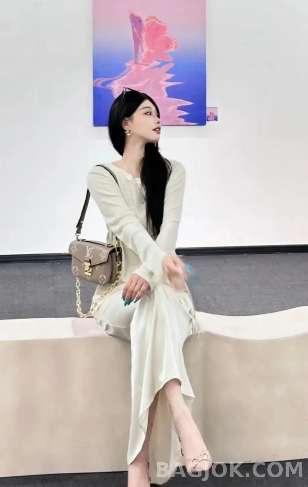 루이비통 루이비통 앙프렝뜨 바이컬러 포쉐트 메티스 이스트 웨스트 상세 이미지