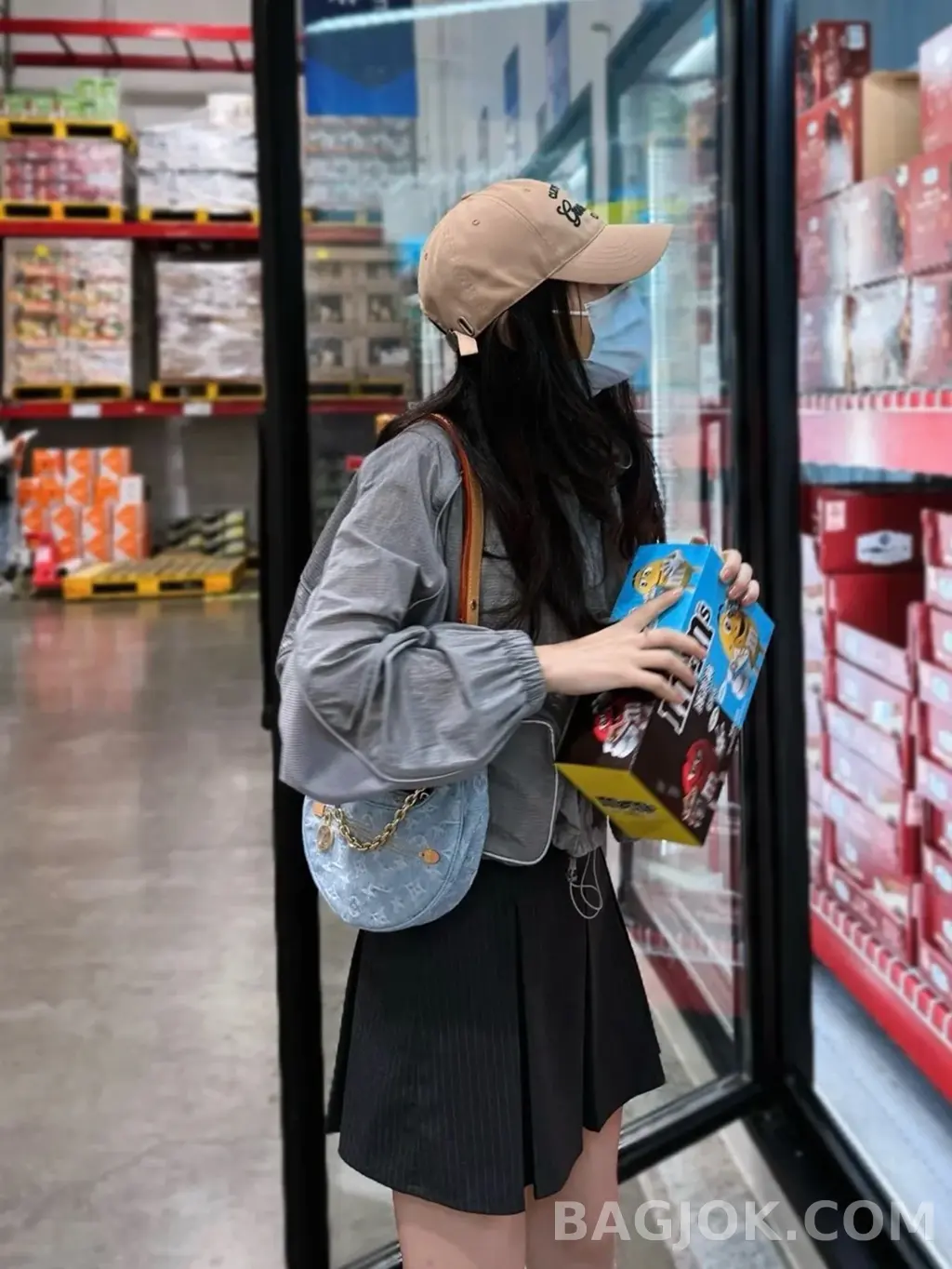 루이비통 루이비통 데님 모노그램 루프백 상세 이미지