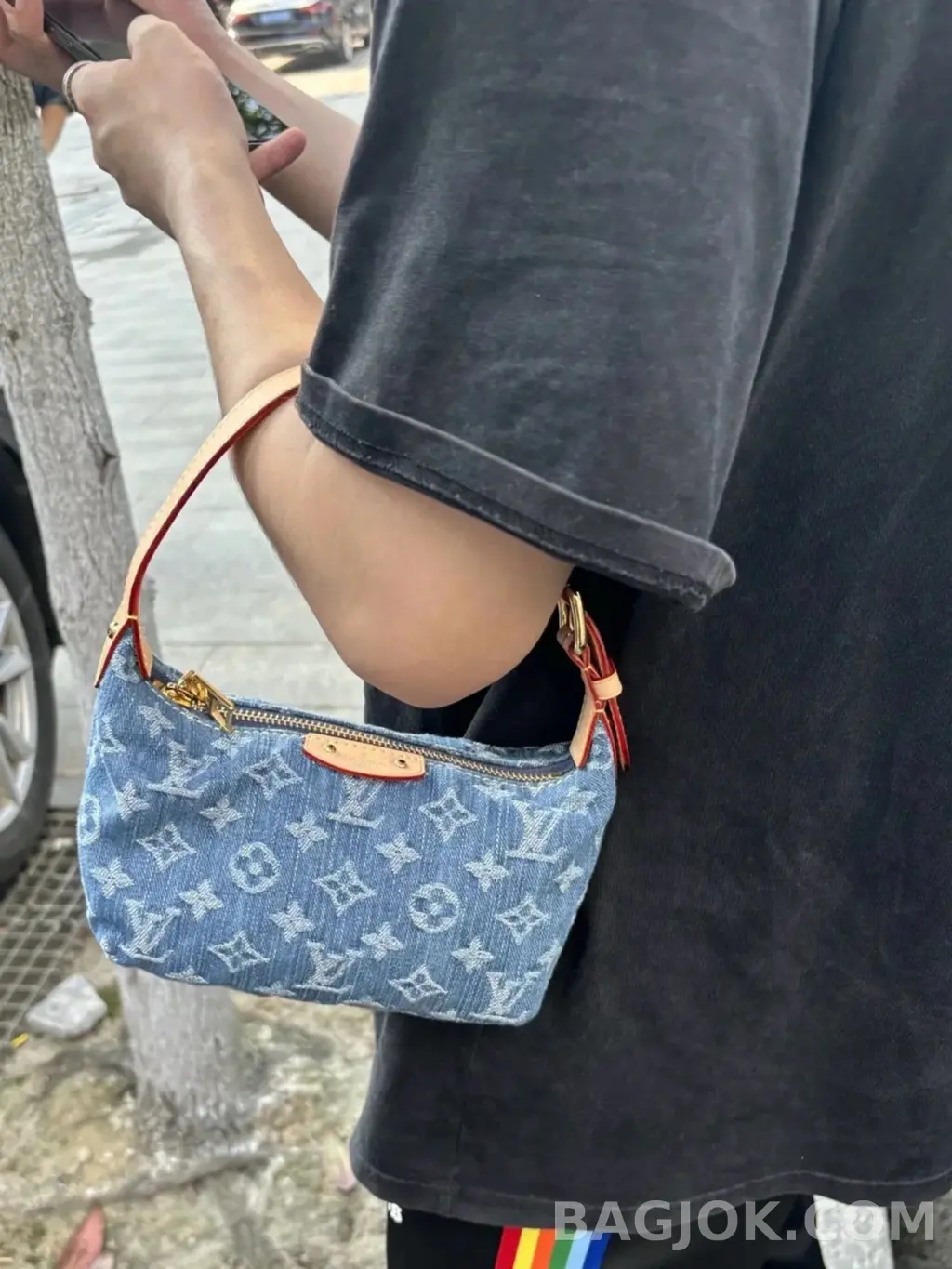 루이비통 루이비통 데님 힐스 포쉐트 상세 이미지
