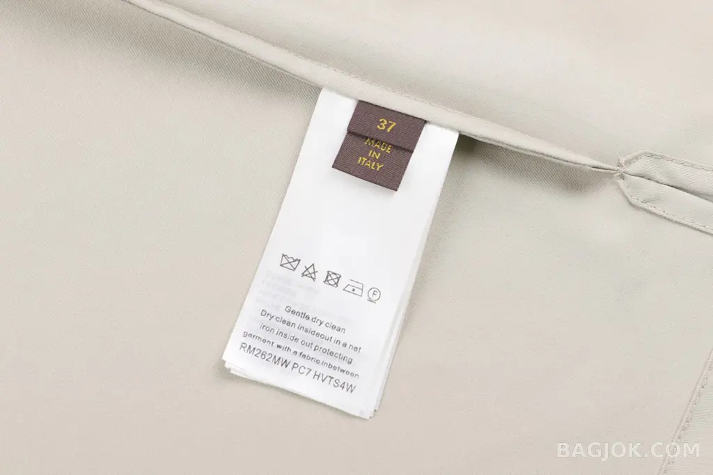 루이비통 LOUIS VUITTON 혼방 오픈 칼라 셔츠 상세 이미지