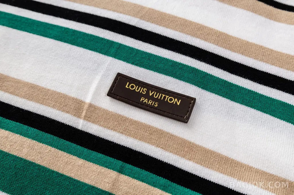루이비통 Louis Vuitton 스트라이프 코튼 폴로 셔츠 상세 이미지