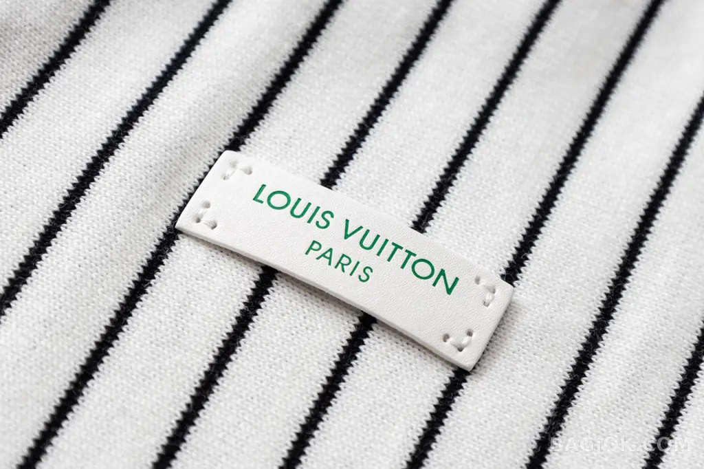 루이비통 Louis Vuitton 버티컬 스트라이프 코튼 폴로 셔츠 상세 이미지