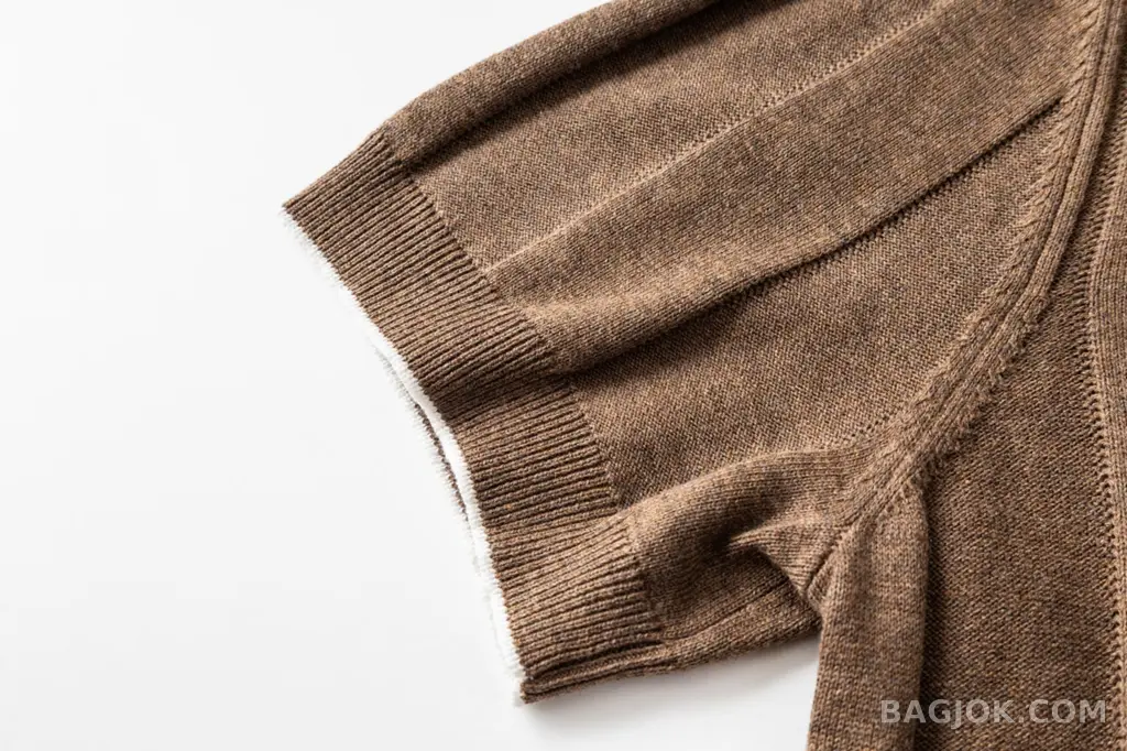 보스넬로쿠치넬리 Brunello Cucinelli 린넨 혼방 헨리넥 숏슬리브 니트 상세 이미지
