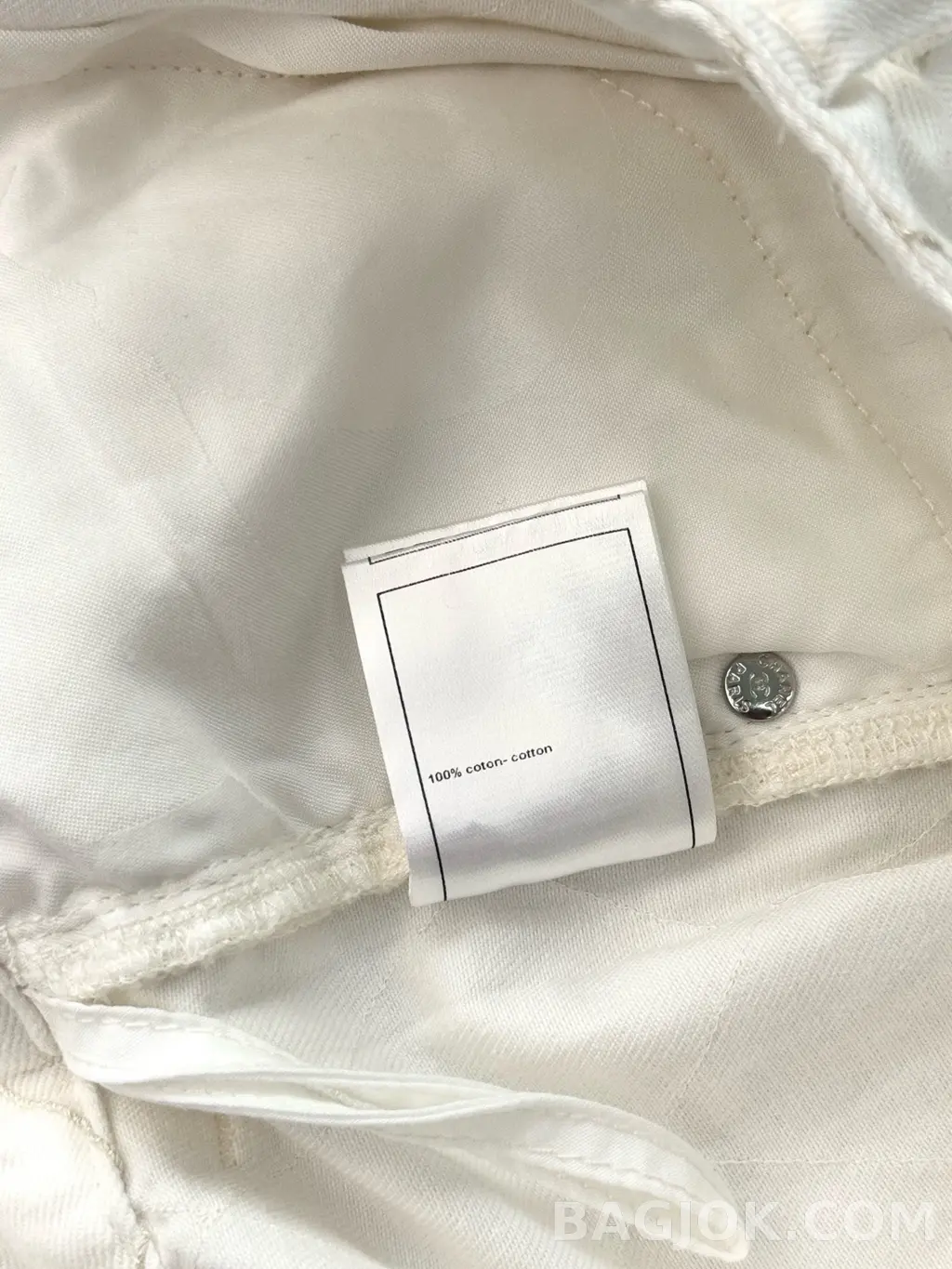 샤넬 Chanel 퀄팅 다이아몬드 카고 와이드 팬츠 상세 이미지