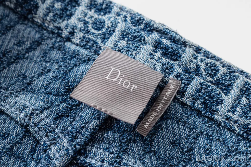 디올 Dior 모노그램 자카드 데님 쇼츠 상세 이미지