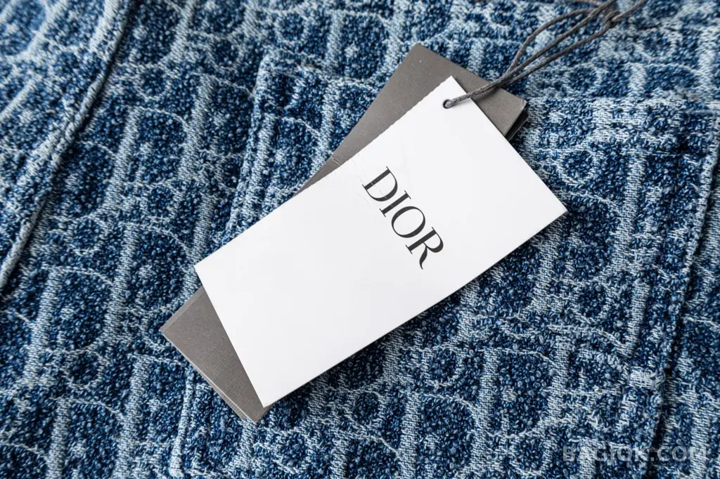 디올 Dior 모노그램 자카드 데님 쇼츠 상세 이미지