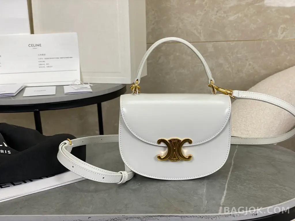 셀린느 CELINE 클레아 베사체 탑핸들백 미니 상세 이미지