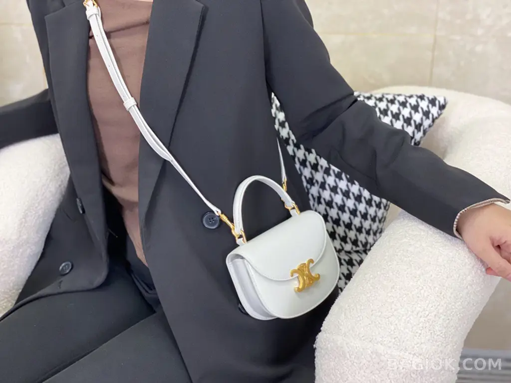 셀린느 CELINE 클레아 베사체 탑핸들백 미니 상세 이미지