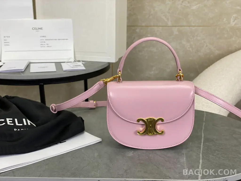 셀린느 CELINE 클레아 베사체 탑핸들백 미니 상세 이미지