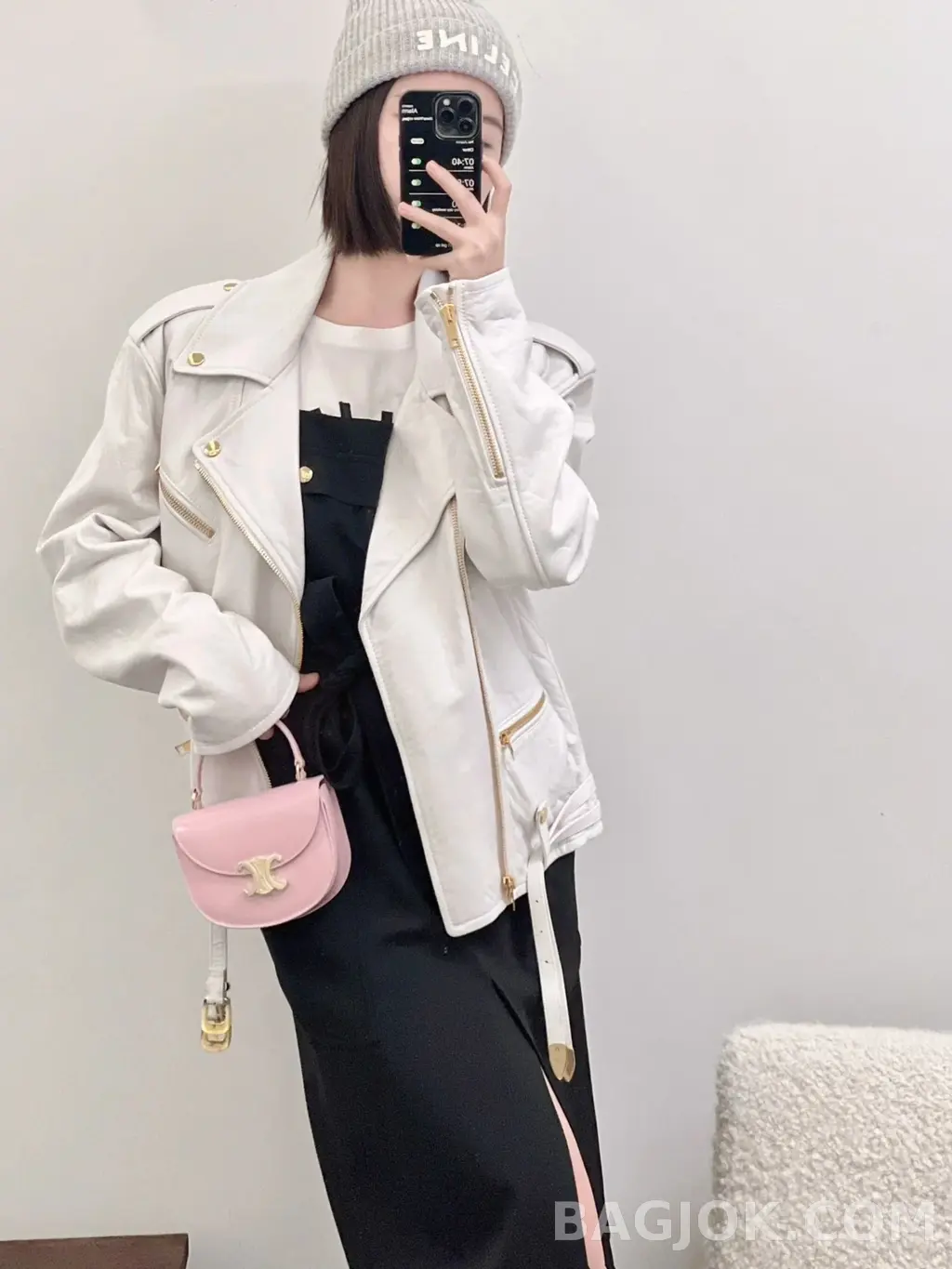 셀린느 CELINE 클레아 베사체 탑핸들백 미니 상세 이미지