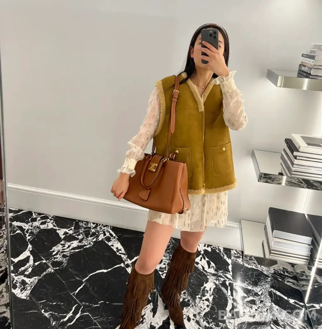 셀린느 CELINE 아폴린 백 미디움 상세 이미지