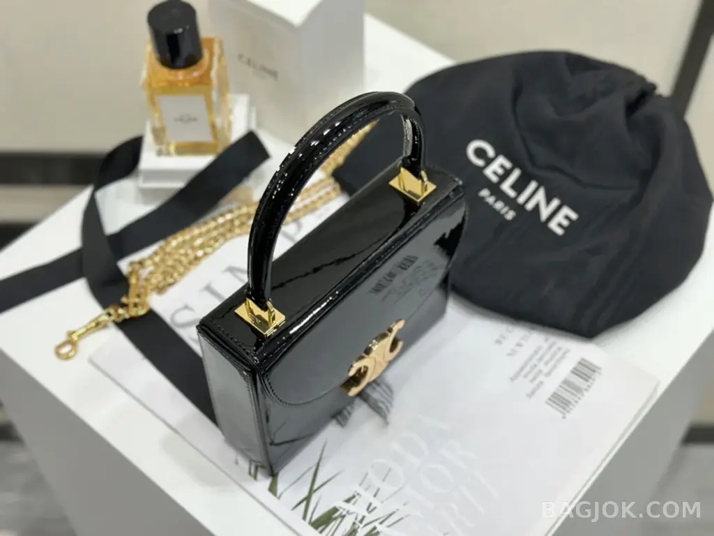 셀린느 CELINE 트리옹프 블랑딘 박스백 스몰 상세 이미지