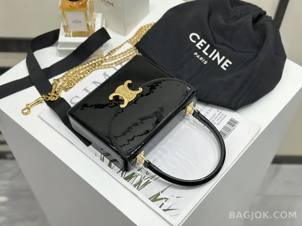 셀린느 CELINE 트리옹프 블랑딘 박스백 스몰 상세 이미지