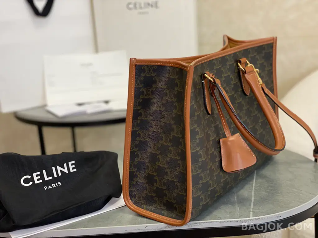 셀린느 CELINE 트리옹프 호리즌탈 카바스 토트백 미니 상세 이미지