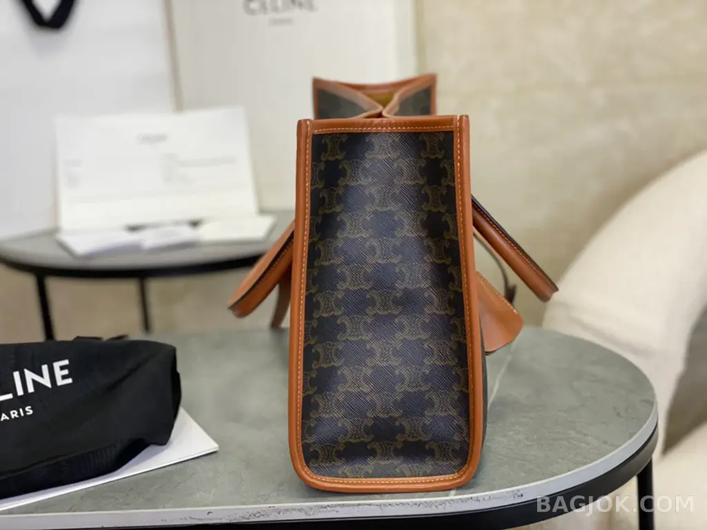 셀린느 CELINE 트리옹프 호리즌탈 카바스 토트백 미니 상세 이미지