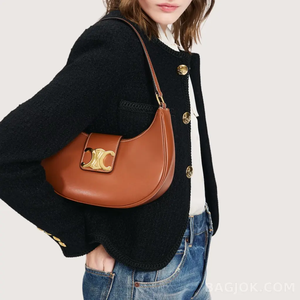 셀린느 CELINE 아바 트리오페 레더백 상세 이미지