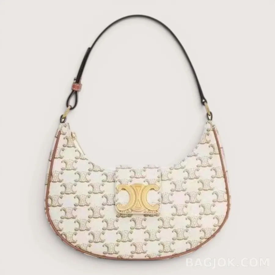 셀린느 CELINE 아바 트리오페 캔버스 레더백 상세 이미지