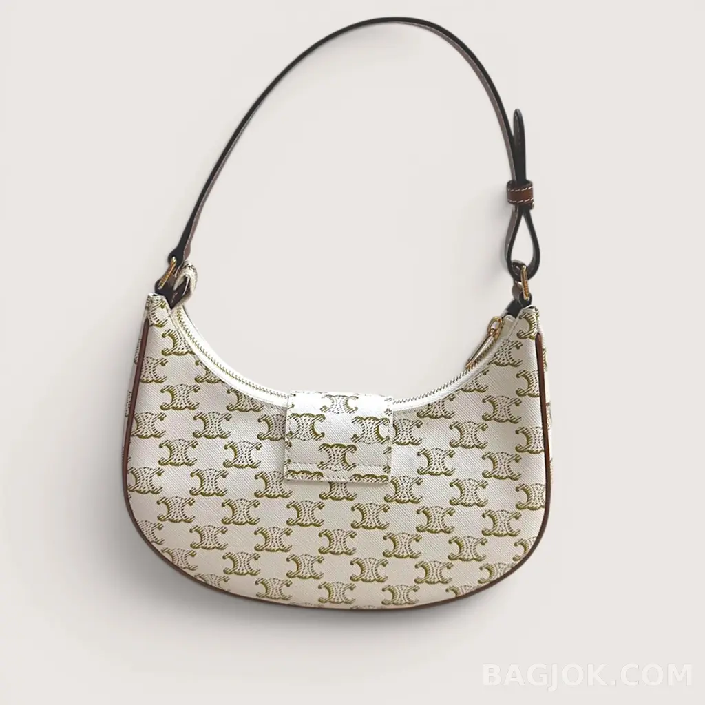 셀린느 CELINE 아바 트리오페 캔버스 레더백 상세 이미지