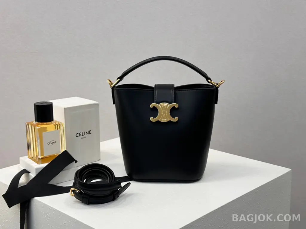 셀린느 CELINE 루이즈 버킷백 미니 상세 이미지