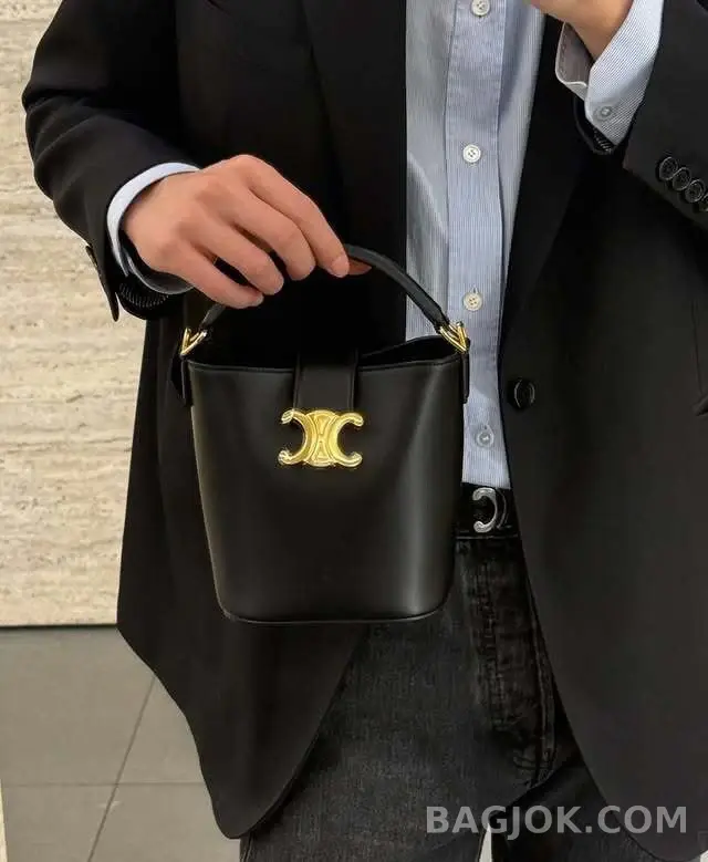 셀린느 CELINE 루이즈 버킷백 미니 상세 이미지