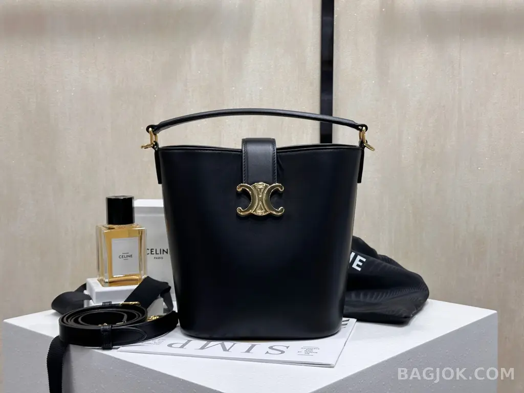 셀린느 CELINE 루이즈 버킷백 스몰 상세 이미지