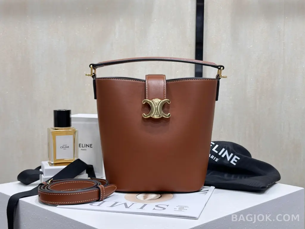 셀린느 CELINE 루이즈 버킷백 스몰 상세 이미지