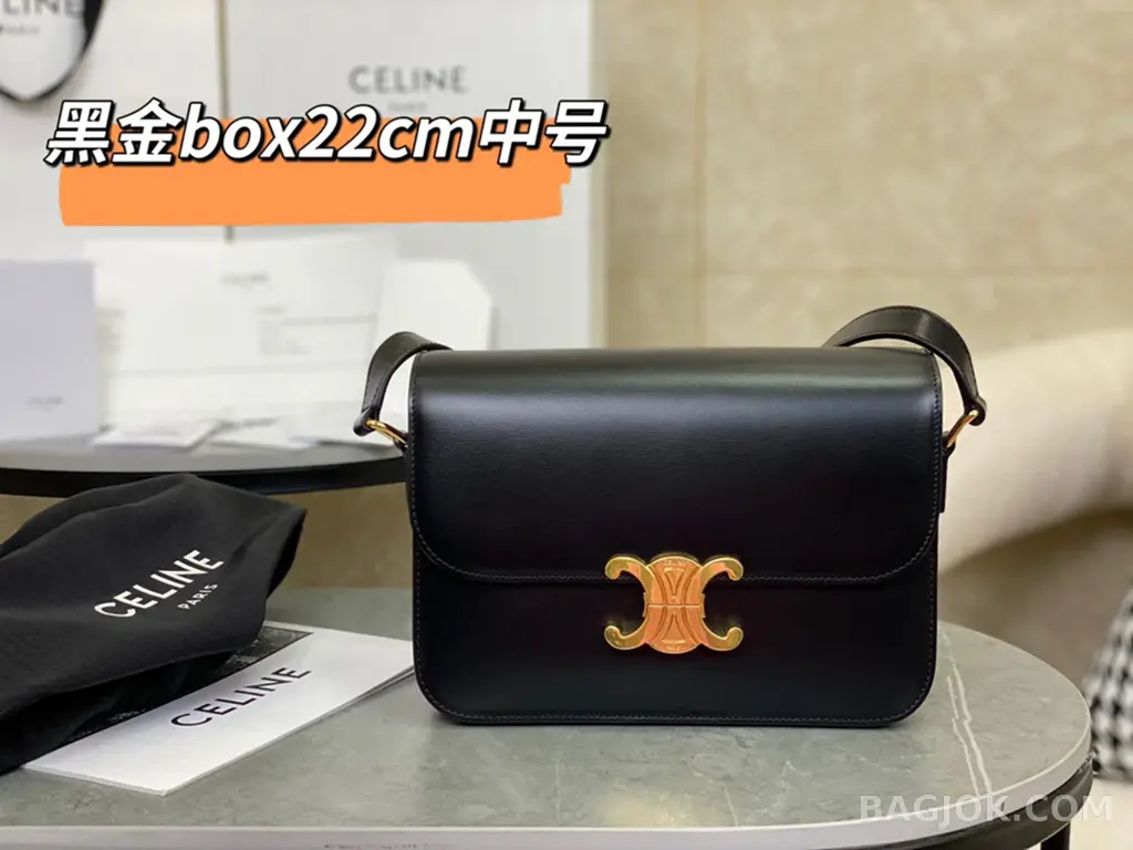 셀린느 CELINE 트리옹프 숄더백 미디움  상세 이미지