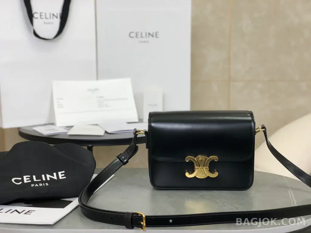 셀린느 CELINE 트리옹프 숄더백 틴 상세 이미지